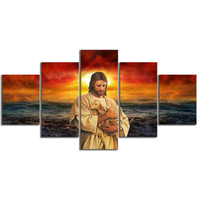 Canvas 'Jesus Shephered' Paintings