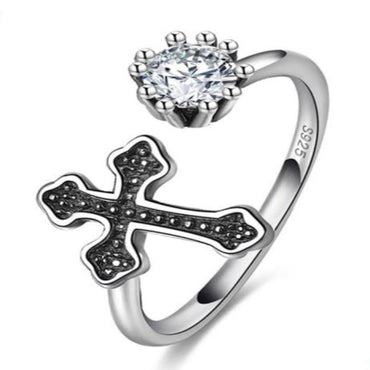 Women Cross Ring