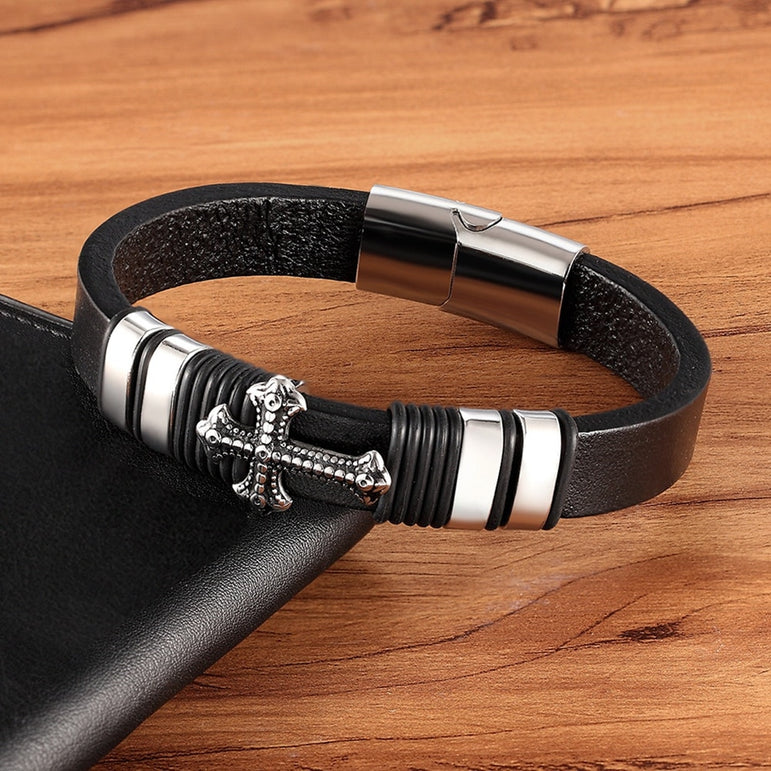 Cross on Bracelet