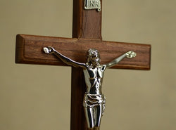 Solid wood Crucifix