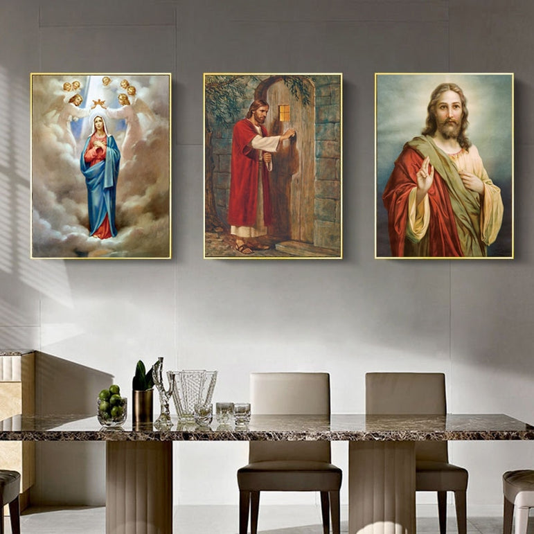 Christian poster paintings
