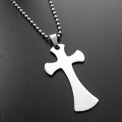 Stainless Steel Cross pendant Necklace