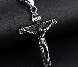 Stainless Steel Crucifix Pendant