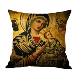 Christian Icon Cushion Cover